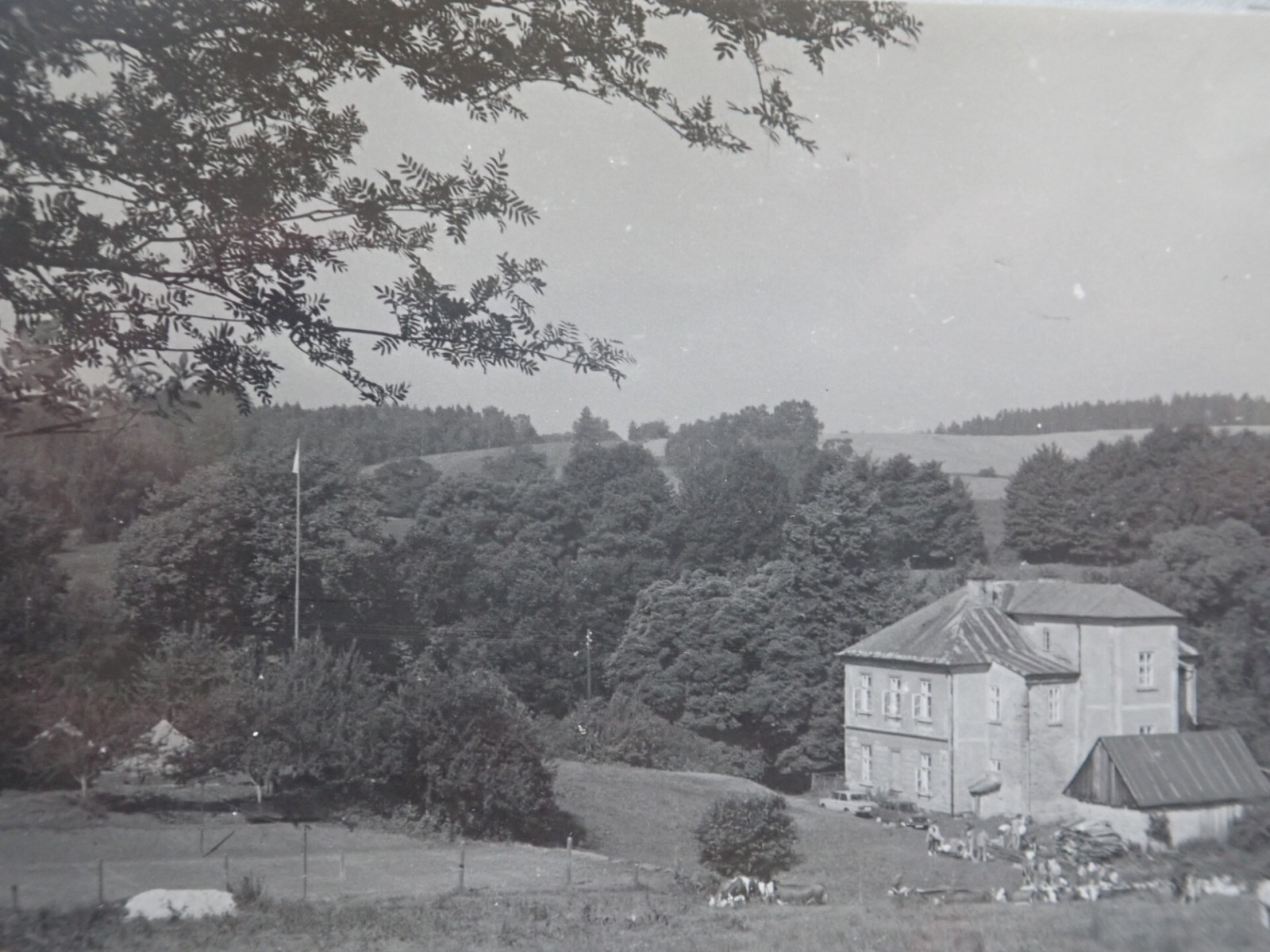 Letn� t�bor pro nov� v�dce a r�dce na ukon�en� v�dcovsk�ho a r�dcovsk�ho kurzu Horn� ���r �ervenec 1990